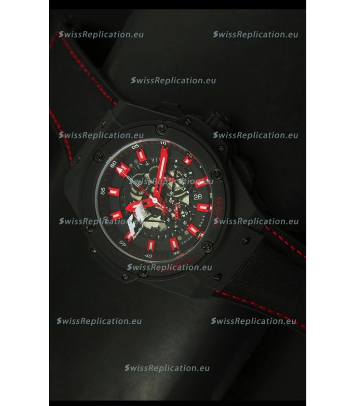 Hublot Big Bang King F1 MONZA Edition PVD Swiss Quartz Watch 45MM