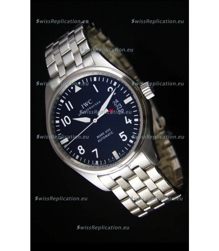 IWC MARK XVII Swiss Replica Watch in Steel Casing - 1:1 Mirror Replica 