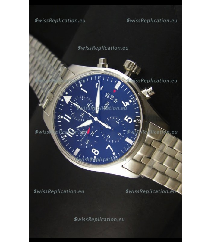 IWC Pilot IW377704 Chronograph Swiss Replica Watch - 1:1 Mirror Replica 