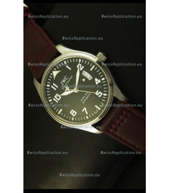 IWC Mark XVII Stainless Steel Black Dial Swiss Watch