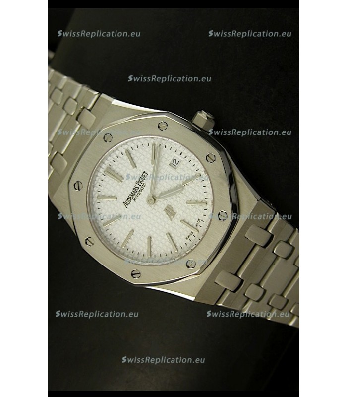 Audemars Piguet Royal Oak Ultra Thin Swiss Replica Watch in White Dial