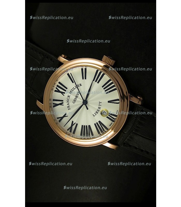 Franck Muller Master of Complications Liberty Japanese Watch Black Strap