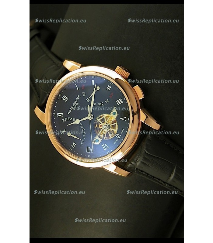 Patek Philippe Grand Complications Tourbillon Automatic Watch in Pink Gold