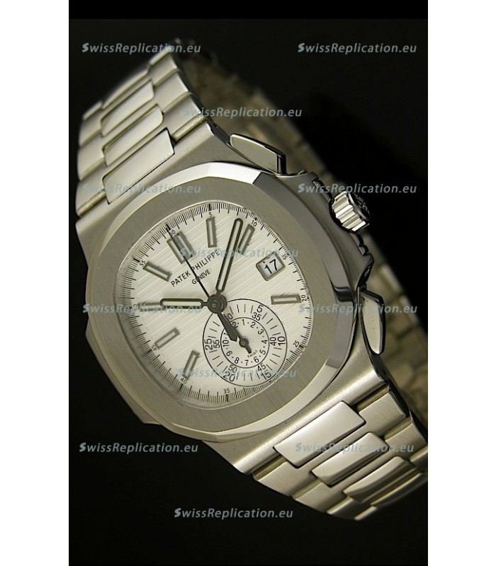 Patek Philippe Nautilus 5980 Chronograph Swiss Replica Watch - 1:1 Mirror Replica