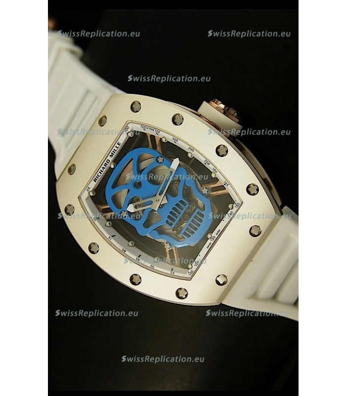 Richard Mille RM052 Skull Tourbillon Swiss Replica Watch Ceramic Case