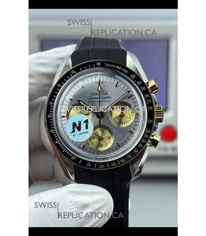 Omega Speedmaster Moonwatch Chronograph Steel Dial Super Clone Watch 