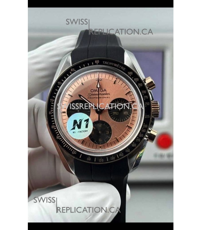 Omega Speedmaster Moonwatch Chronograph Champange Dial Super Clone Watch 