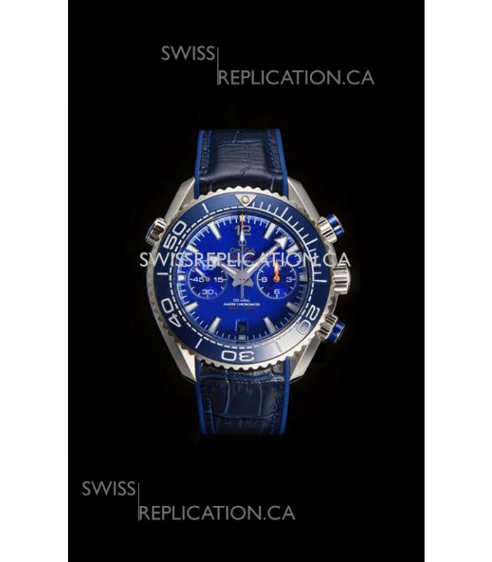 Omega Speedmaster Planet Ocean Blue Dial/Bezel Super Clone Watch 