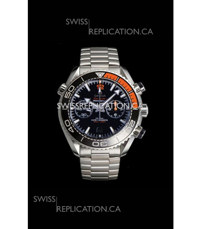 Omega Speedmaster Planet Ocean Black Dial Super Clone Watch 