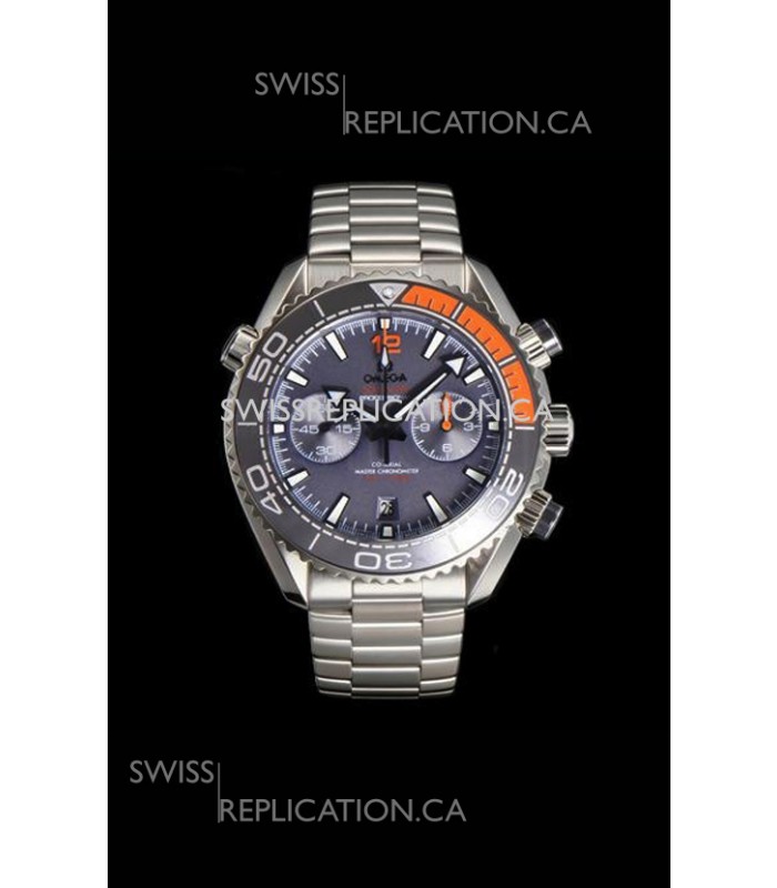 Omega Speedmaster Planet Ocean Grey Dial Super Clone Watch 