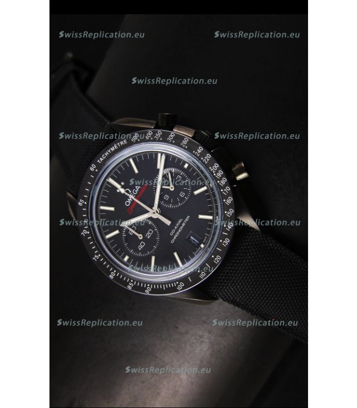 Omega Speedmaster Moon Watch Co-Axial Japanese Replica Watch Black Case Watch