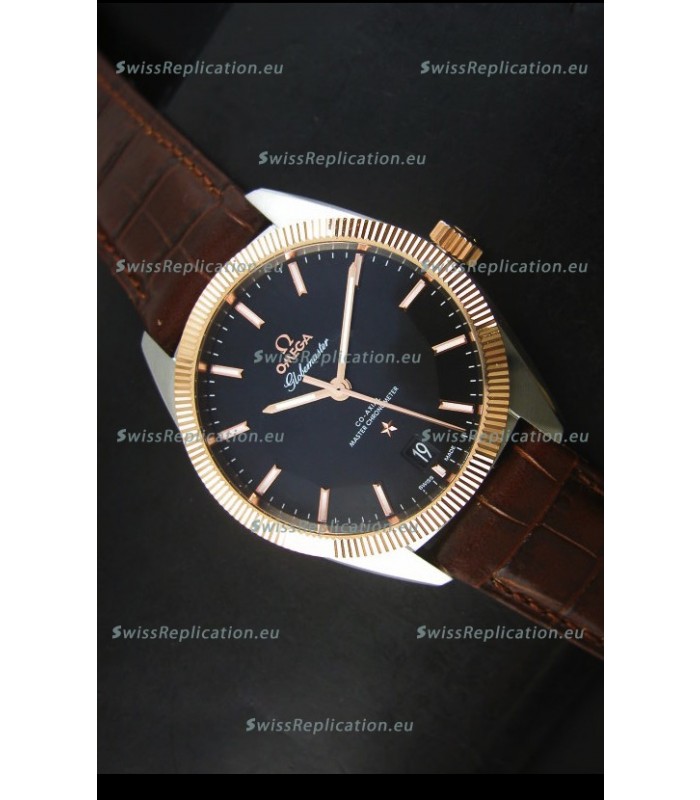 Omega Globemaster Co-Axial Two Tone Case Swiss Watch - 1:1 Mirror Replica Watch