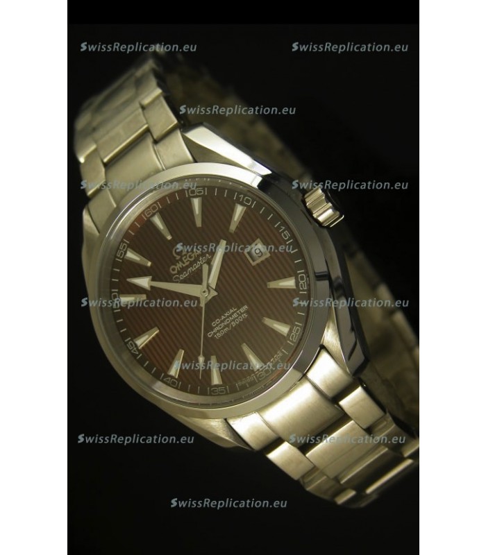 Omega Seamaster Aqua Terra Co-Axial Brown Dial - 1:1 Ultimate Mirror Edition