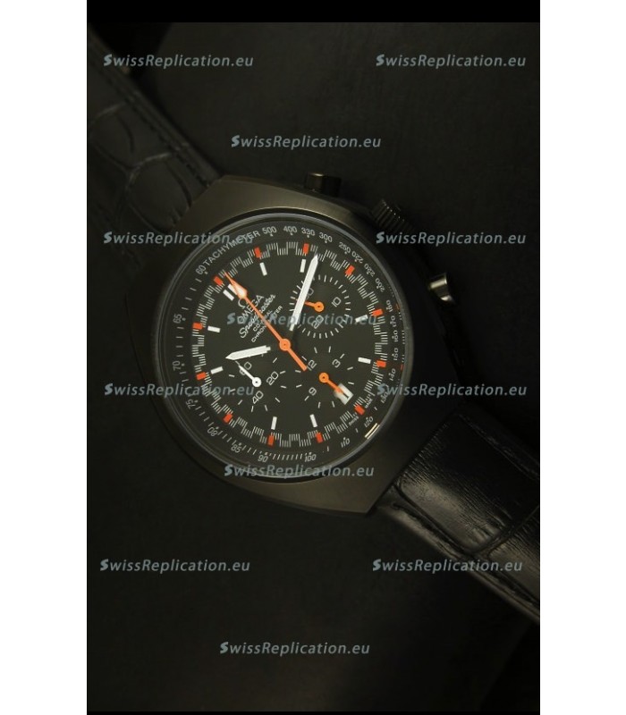Omega Speedmaster MARK II Co-Axial Chronograph PVD Case Watch