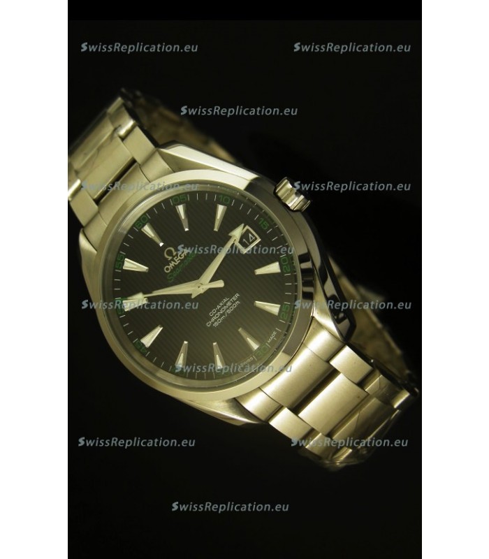 Omega Seamaster Aqua Terra Co-Axial Swiss Watch Black Dial