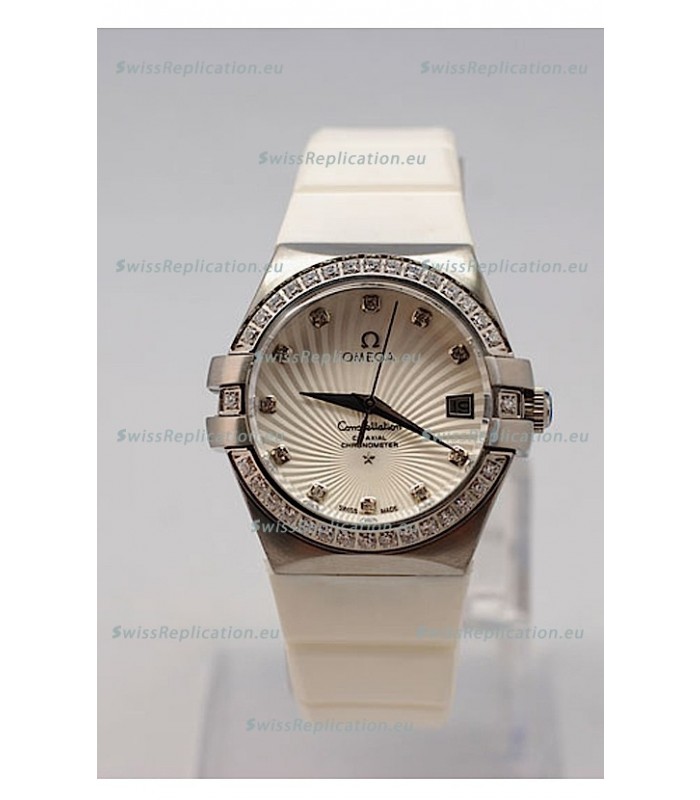 Omega Constellation Ladies Replica Watch - Steel Case - 35MM