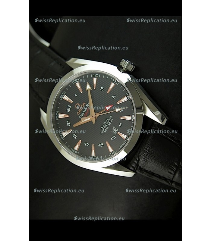 Omega Seamaster Aquaterra Annual Calender GMT Swiss Replica Watch