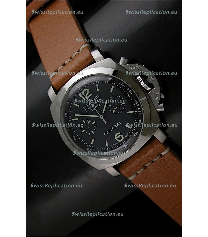 Panerai Luminor Flyback 1950 Edition Swiss Chrono Watch - 1:1 Mrror Replica