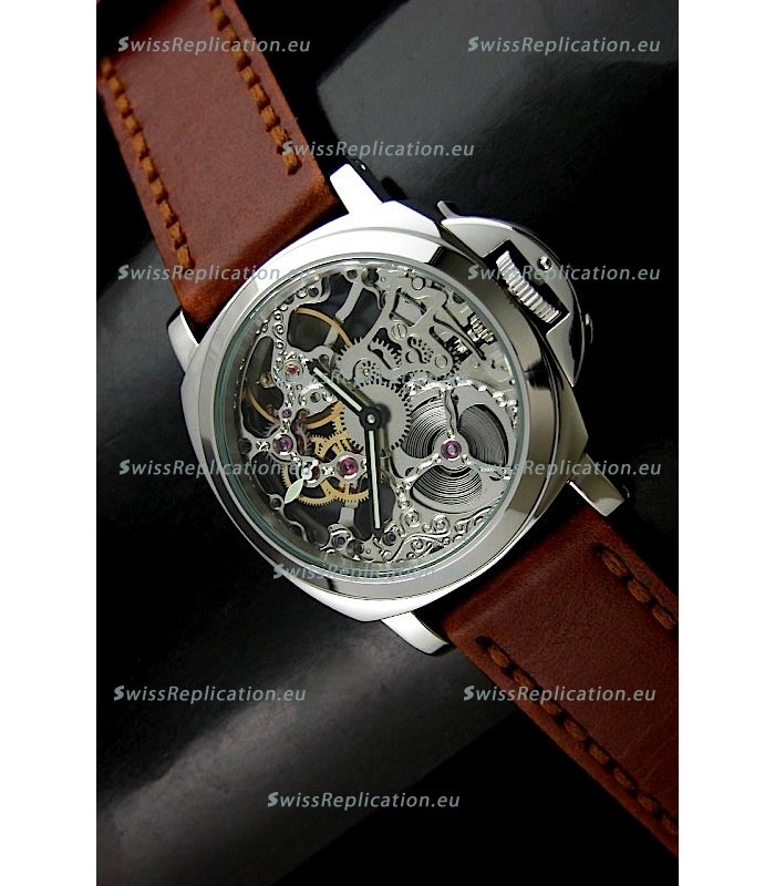 Panerai Luminor Marina Skeleton Dial Swiss Watch