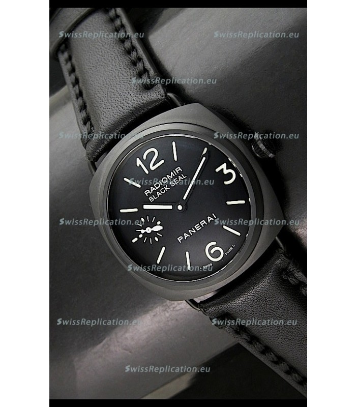Panerai Radiomir Black Seal Swiss Watch in Ceramic Casing - 1:1 Mirror Replica