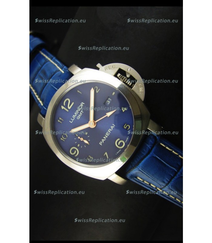 Panerai Luminor Marina GMT PAM437L Titanium Swiss Watch - 1:1 Mirror Replica