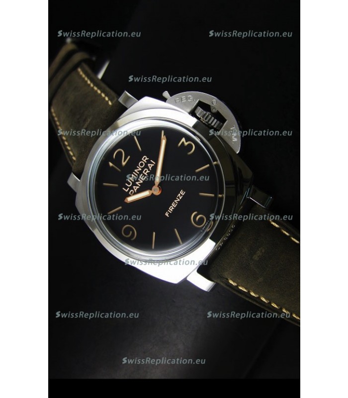 Panerai Luminor PAM00605 Firenze Swiss Watch with P.3000 Movement 