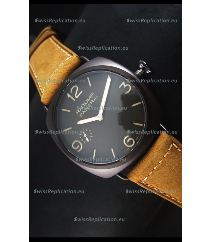 Panerai Radiomir 3 Days PAM00504 Composite Swiss Replica Watch P.3000 Movement 