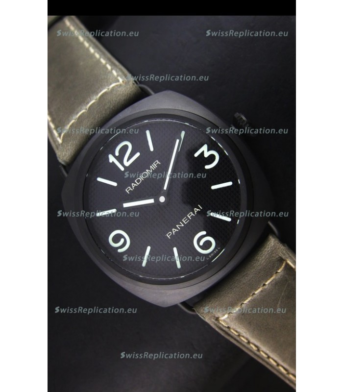 Panerai Radiomir PAM00643 Ceramica 45MM Swiss Watch - Unitas Movement