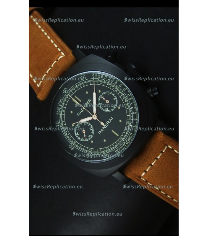 Panerai Radiomir 1940 Chronograph Watch in PVD Coating