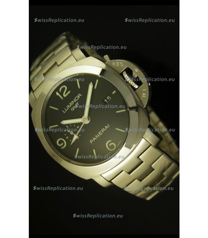 Panerai Luminor GMT PAM320 P.9001 Movement - 1:1 Ultimate Mirror Replica
