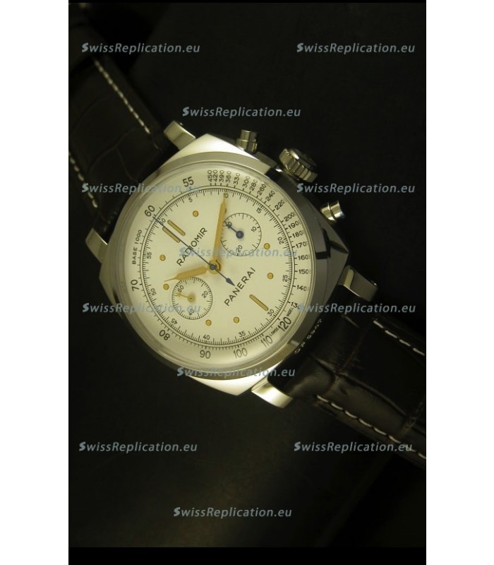 Panerai Radiomir PAM518 1940 Chronograph Watch - White Dial