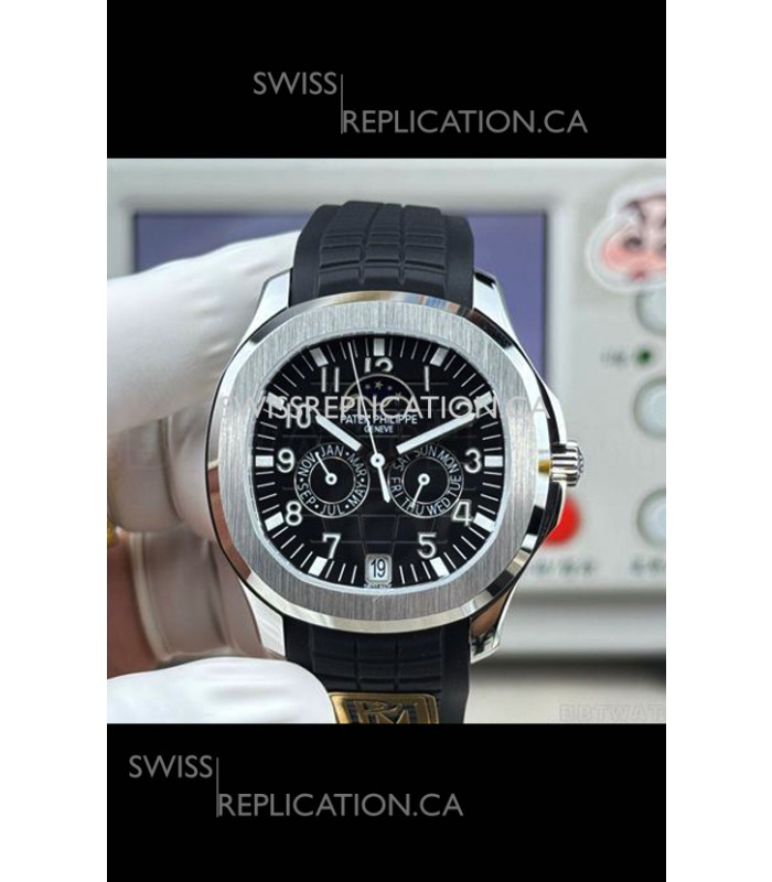 Patek Philippe Aquanaut 5261 Black Dial Swiss Replica Watch
