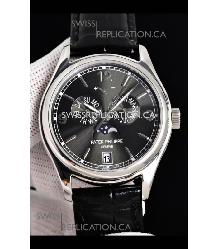 Patek Philippe Complications 5146 Annual Calendar Grey Dial Swiss Replica Watch