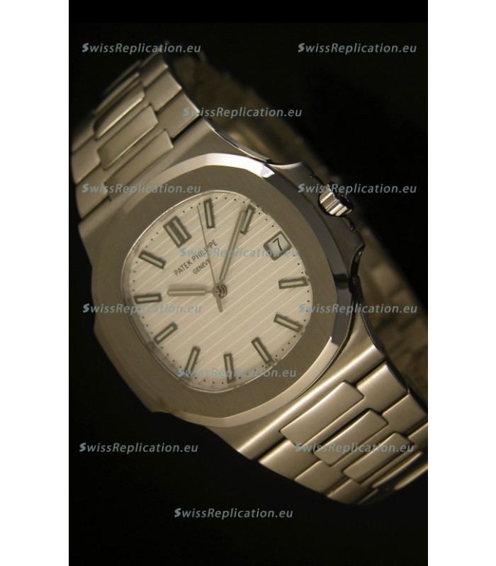 Patek Philippe Nautilus 5711 Jumbo Swiss Watch White - 1:1 Ultimate Mirror Replica