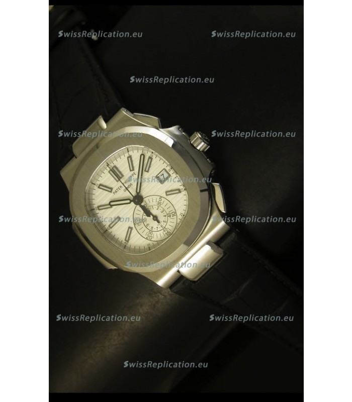 Patek Philippe Nautilus 5980 Black Strap - 1:1 Ultimate Mirror Replica