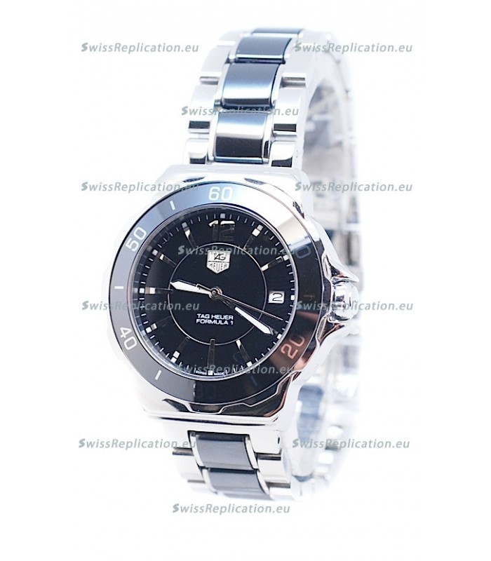 Tag Heuer Formula 1 Quartz Steel Black Ceramic Watch