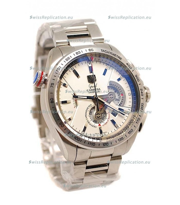 Tag Heuer Grand Carrera Calibre 36 Japanese Replica Steel Watch