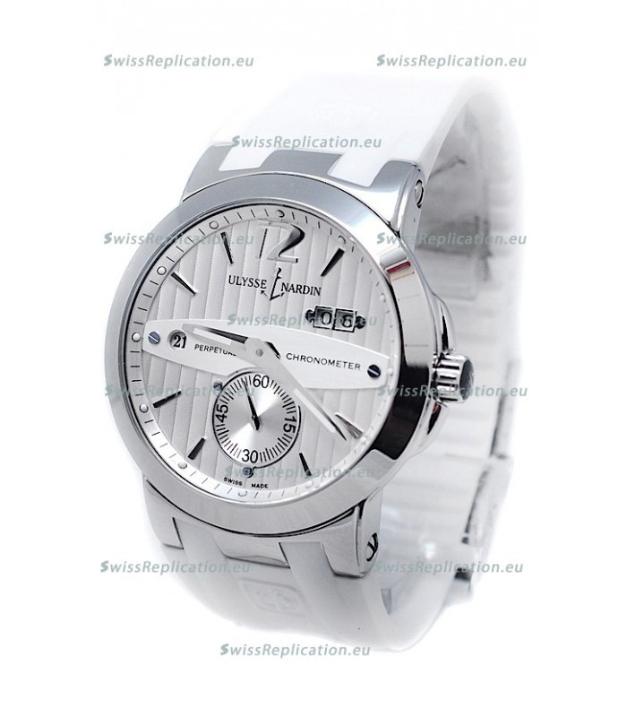 Ulysse Nardin Executive Dual Time White Watch