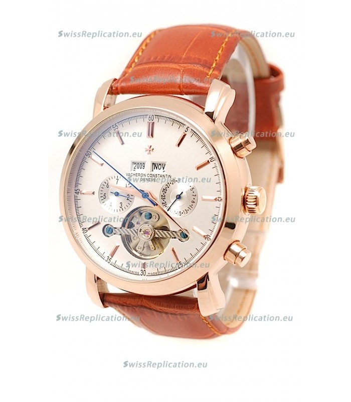 Vacheron Constantin Malte Tourbillon Japanese Gold Watch 