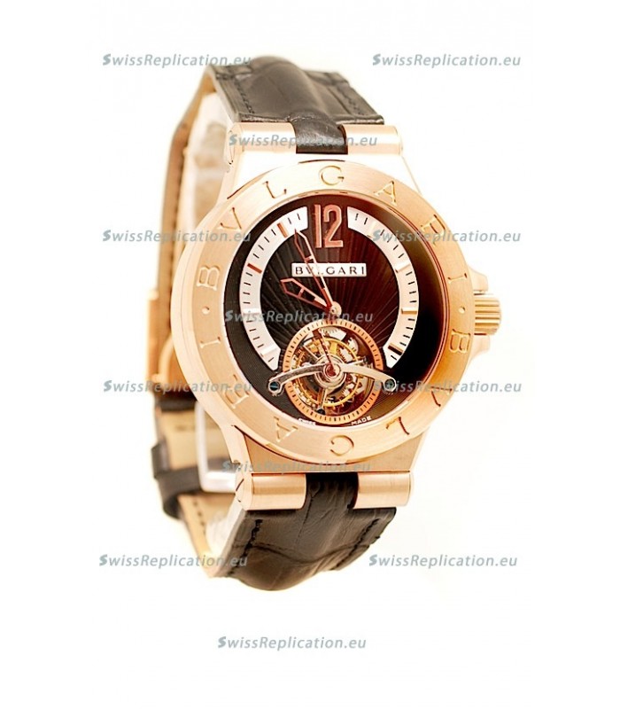 Bvlgari Grandes Diagono Complication Swiss Tourbillon Watch