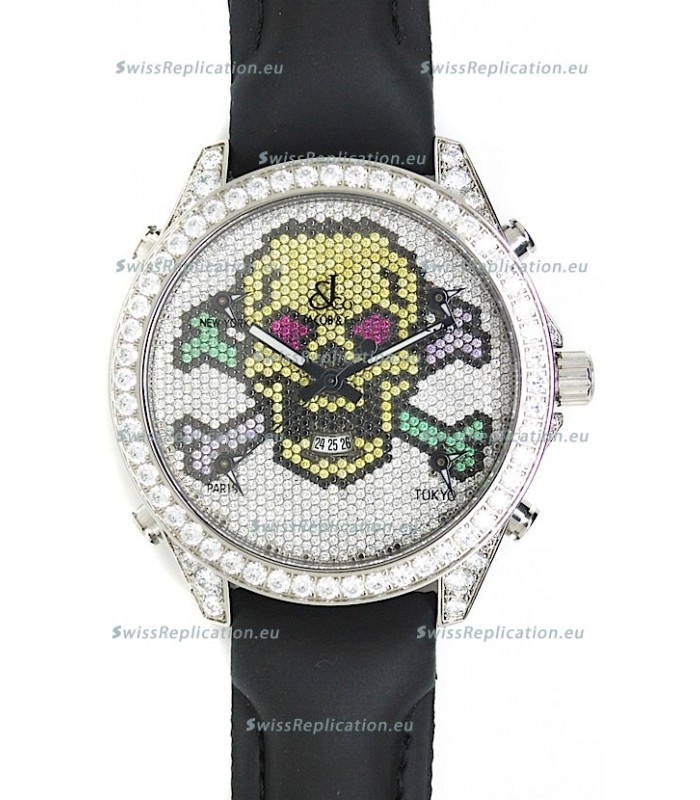 Jacob & Co. The Five Time Zone Skeleton Swiss Replica Watch