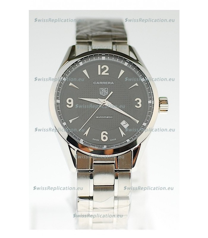 Tag Heuer Carrera Swiss Replica Automatic Watch in Black Dial