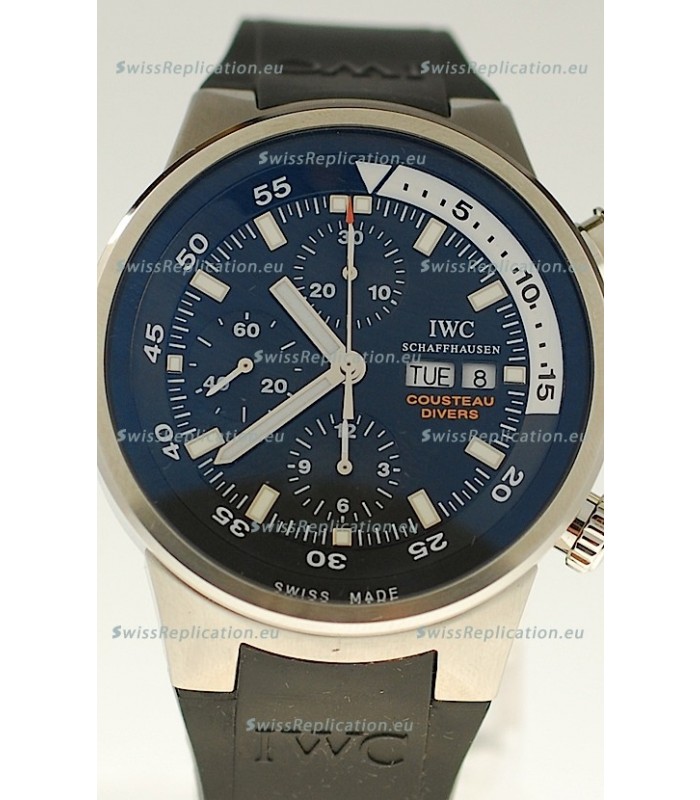 IWC Aquatimer Chronograph Cousteau Divers Swiss Watch