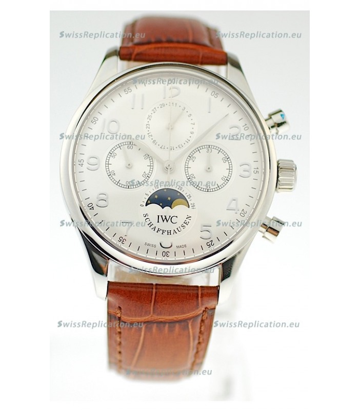IWC Portuguese Perpetual Calander Swiss Replica Watch