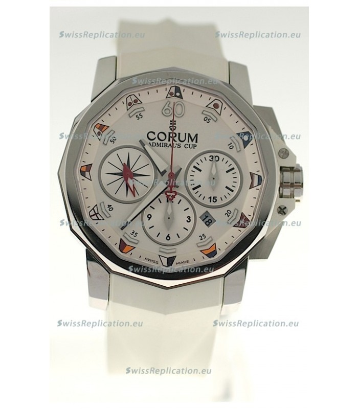 Corum Admiral Cup Challenge Swiss Replica Watch in White