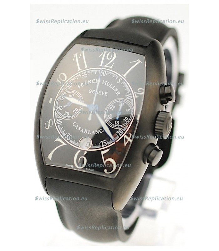 Franck Muller Casablanca Chronograph Swiss PVD Watch