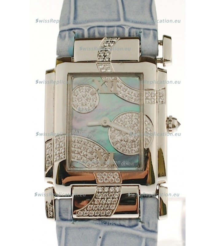 Patek Philippe Twenty Four Swiss Replica Watch in Pearl Dial