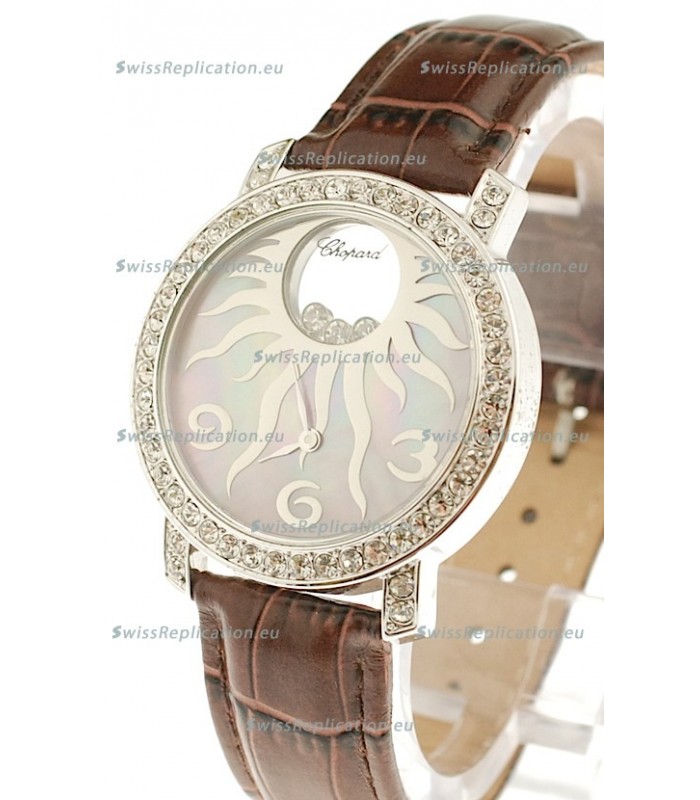 Chopard Happy Diamond Swiss Watch in Pearl Dial