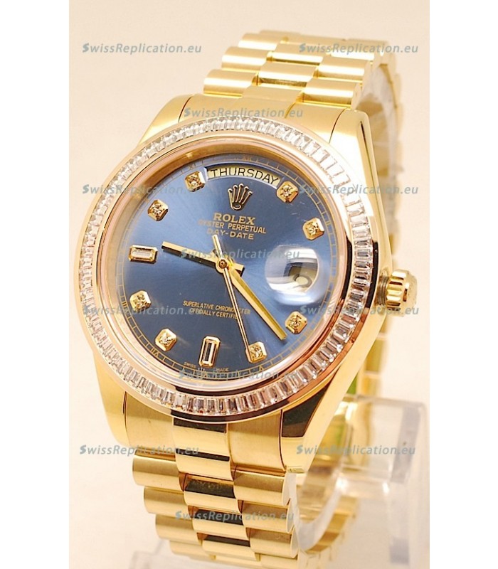 Rolex Day Date II Gold Japanese Replica Watch