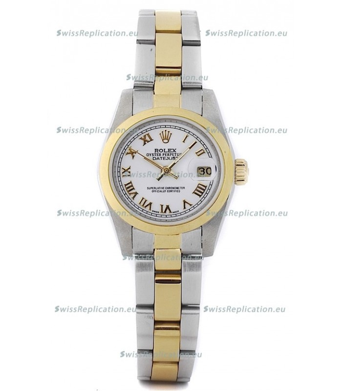 Rolex DateJust - Two Tone Lady Swiss Replica Watch